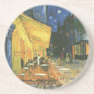 Cafe Terrace - Vincent van Gogh Underlägg Sandsten