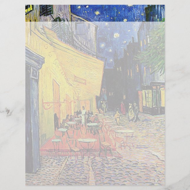 Cafe-terraset i ställe, Arles, i (Framsida)
