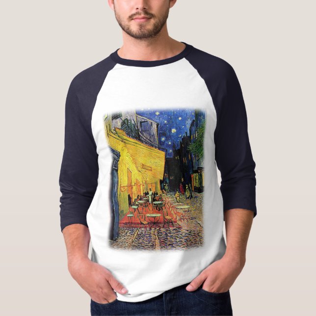 Cafe-terraset i ställe, Arles, i T-shirt (Framsida)