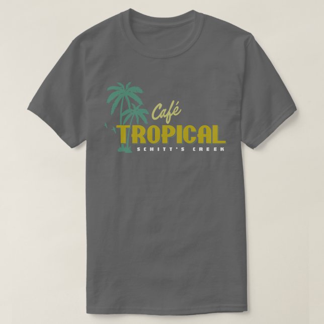 Cafe Tropical T Shirt (Design framsida)