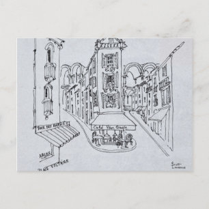 Cafe Van Gogh, Place Voltaire, Arles, Frankrike Vykort