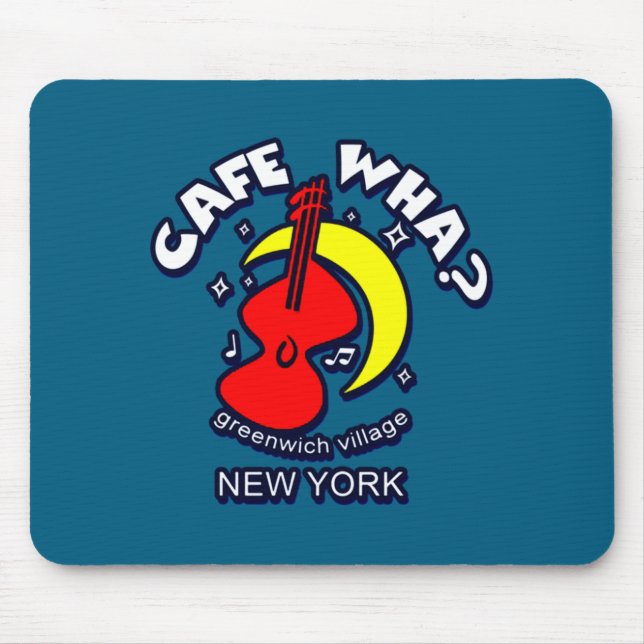 Cafe Wha The New York City Folk Music Scene  Musmatta (Framsidan)