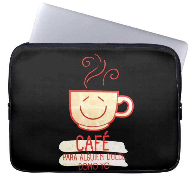 Café y Dulce Laptop Fodral (Framsidan)