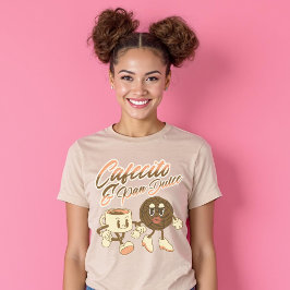 Cafecito & Pan Dulce Retro Spanska T Shirt