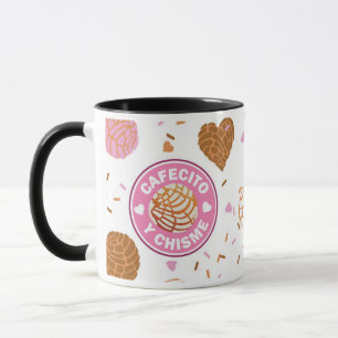 Cafecito y Chisme Mugg Taza