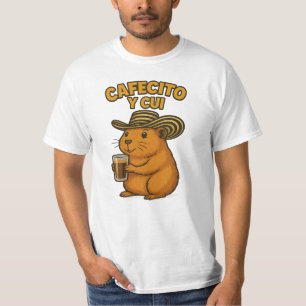 Cafecito y cui t shirt