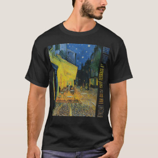 Cafeerrace på natten 1888 present t shirt
