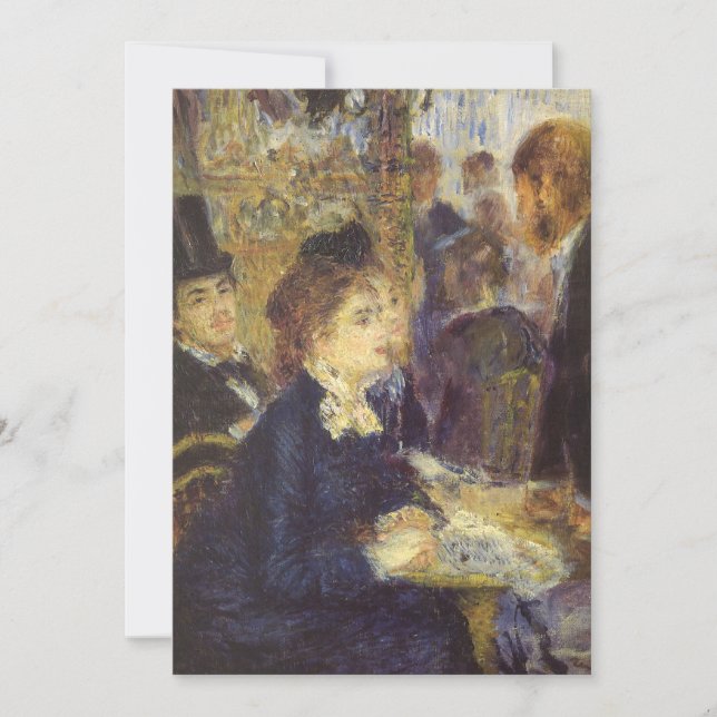 Caféet av Pierre Renoir, Vintage Impressionism (Framsida)