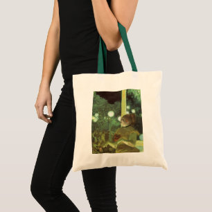 Cafékonserten av Edgar Degas, Vintage Fine Art Tygkasse