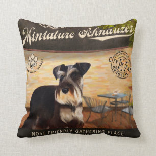 CafeminiatyrSchnauzer Kudde