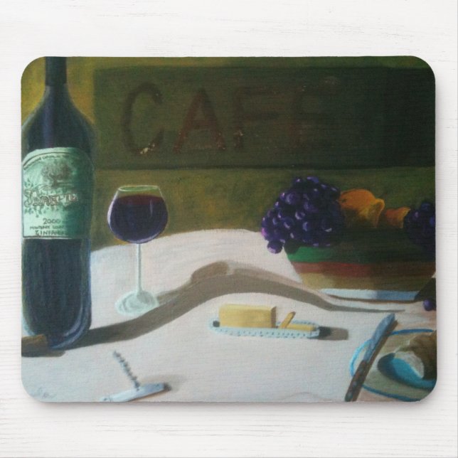 Cafemusen vadderar musmatta (Framsidan)