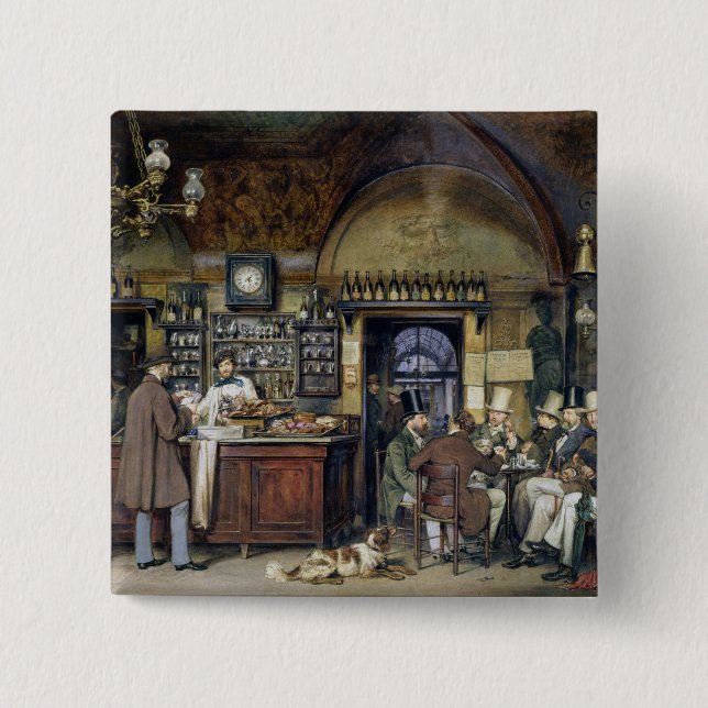 Cafen i Rome, 1856 Knapp (Framsida)
