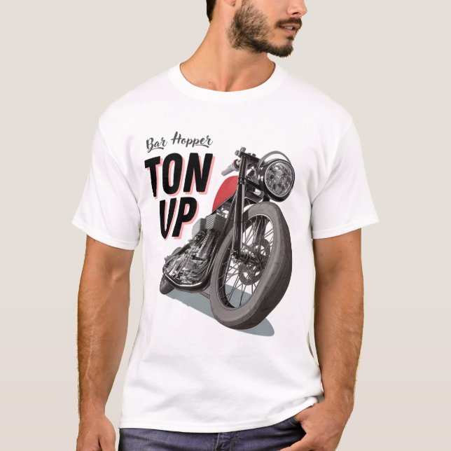 Caferacer - Cafe Racer 21 T Shirt (Framsida)