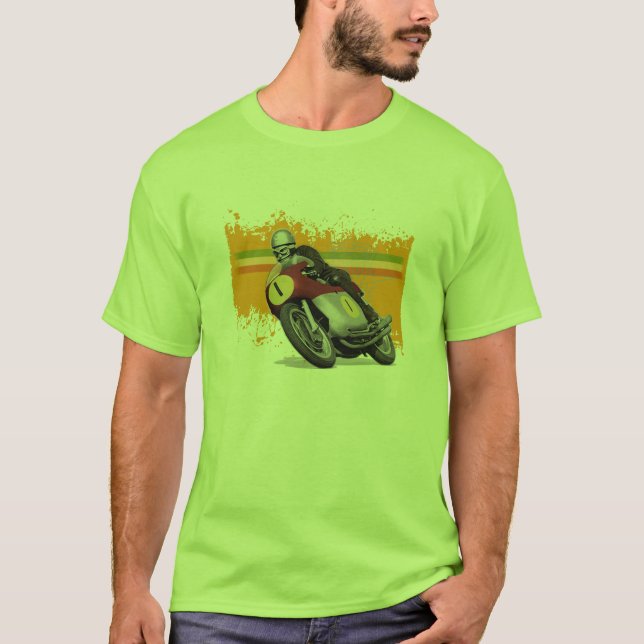 caferacer - millivolt-agusta t-shirt (Framsida)
