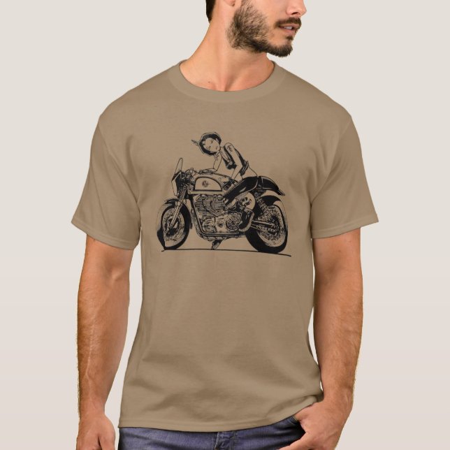 CAFERACER. T-SHIRT (Framsida)