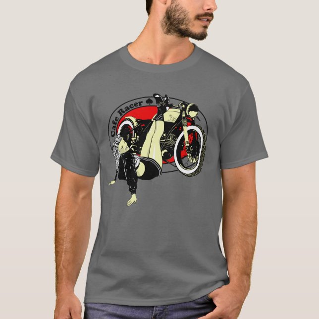 CafeRacer Tee Shirt (Framsida)