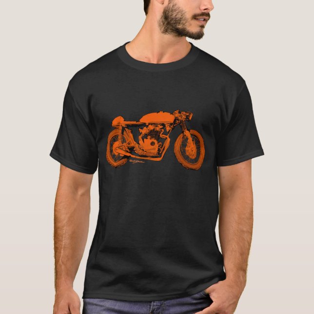 CafeRacerklassiker T Shirt (Framsida)