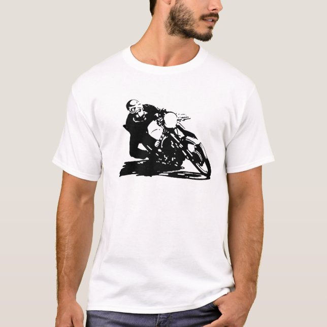 CafeRacermotorcykel Tröja (Framsida)