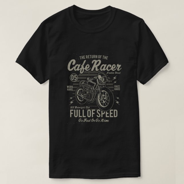 CafeRacerT-tröja T-shirt (Design framsida)