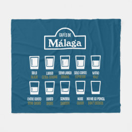 Cafes de Malaga Fleecefilt