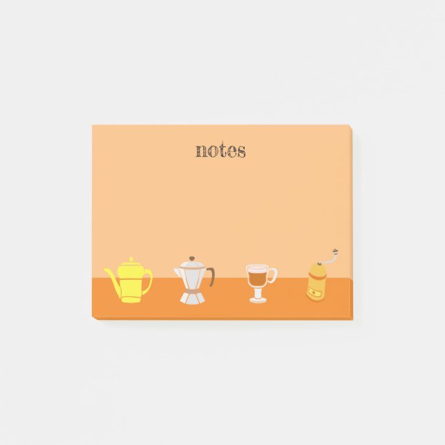 Cafeteria Art 2 Post-it Block (Framsida)