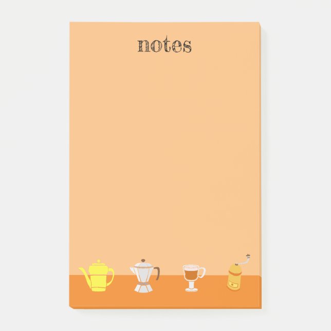 Cafeteria Art 2 Post-it Block (Framsida)