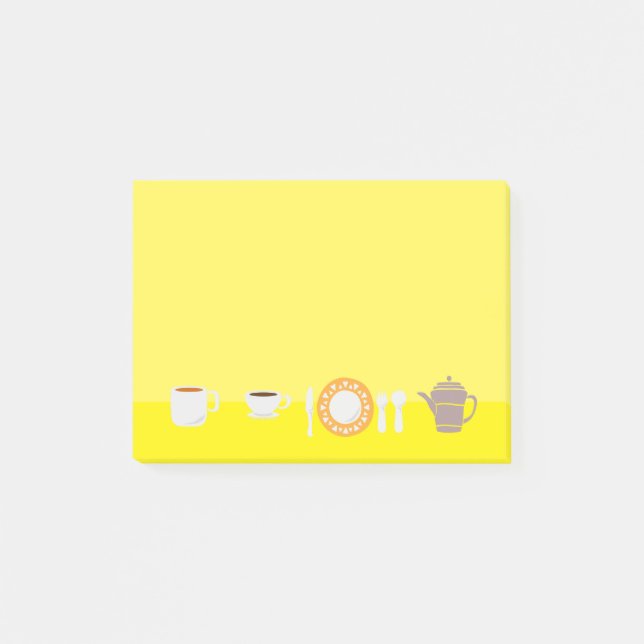 Cafeteria Art 3 Post-it Block (Framsida)