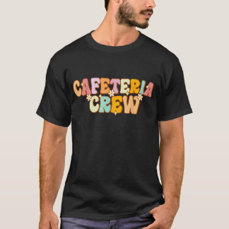 Cafeteria Crew Groovy Lunch Dam Sten Lunch Dam T Shirt
