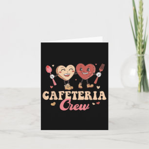 Cafeteria Crew Groovy Valentine Lunch Lady Valenti Kort