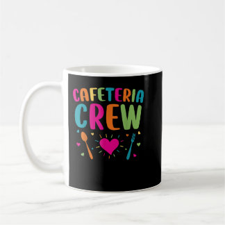Cafeteria Crew Lunch Dam Back to school Novelty Kaffemugg
