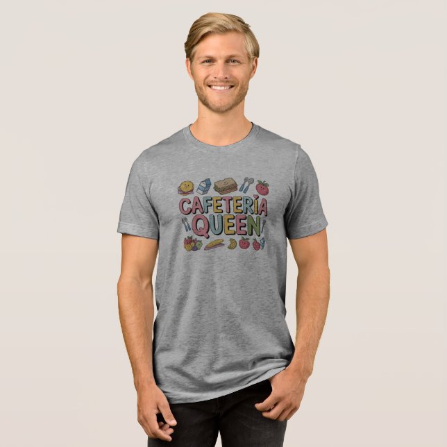 Cafeteria Queen T Shirt (Framsida Full)