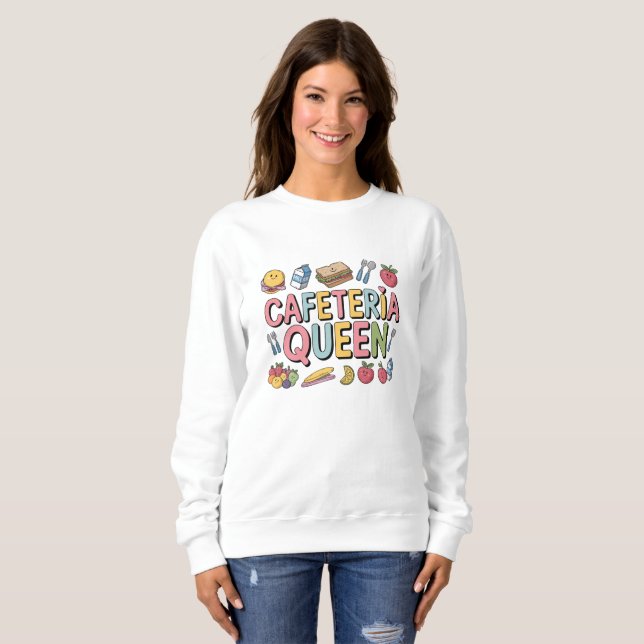 Cafeteria Queen T Shirt (Hel framsida)