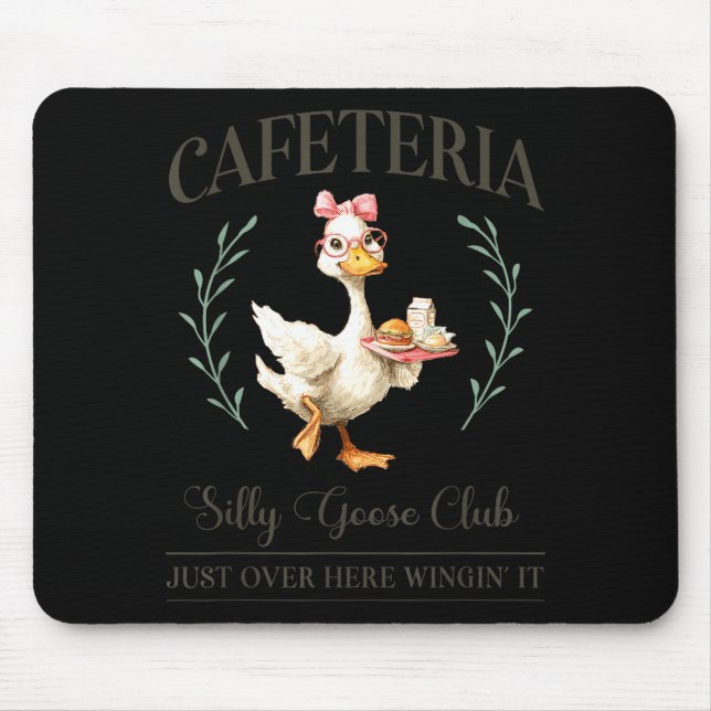 Cafeteria Silly Goose Club For School Lunch Lady  Musmatta (Framsidan)