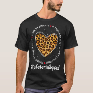 Cafeteria Squad Admin - utvärderingsvecka tillbaka T Shirt