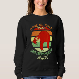 Cafeteria Worker utan rädsla Dam T Shirt