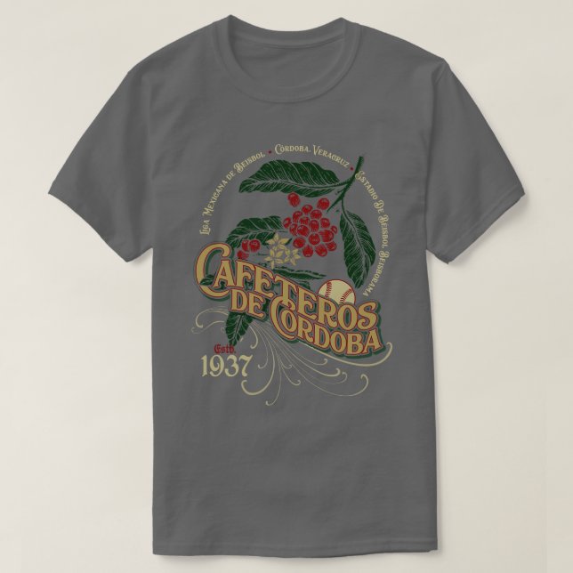 Cafeteros de Cordoba T Shirt (Design framsida)