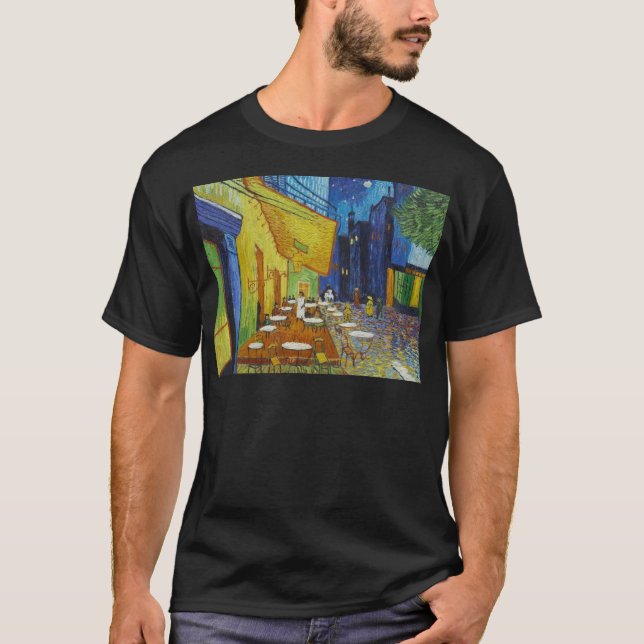 Cafeterrass på natten av Vincent Van Gogh Tröja (Framsida)