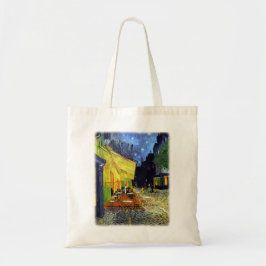Cafeterrass på natten av Vincent Van Gogh Tygkasse