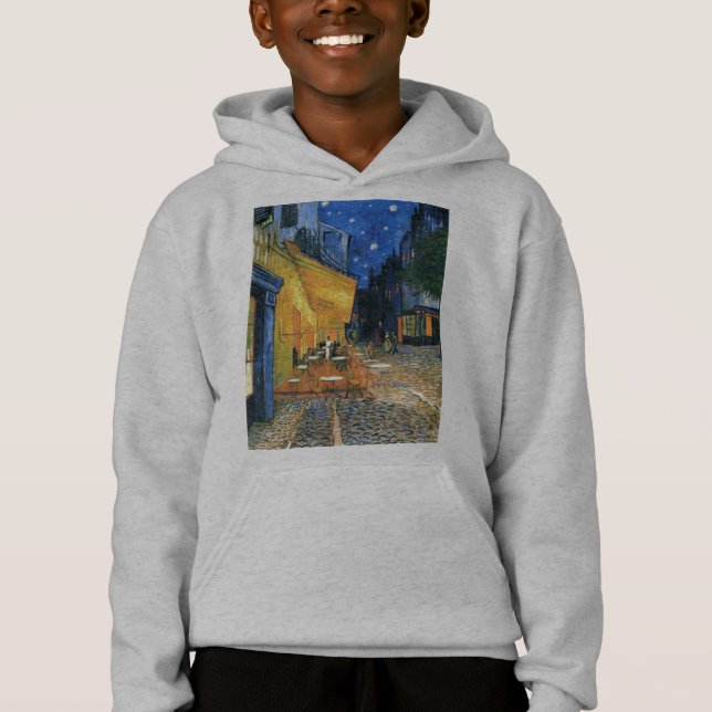 Cafeterrass, ställe du Fora, Arles - Van Gogh Tee Shirt (Framsida)