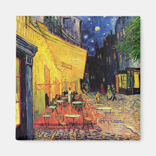 Cafeterrassen i Arles, på natten - Van Gogh Magnet