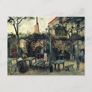 Caféterrassen, Montmartre av Vincent van Gogh Vykort