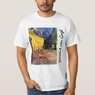 Caféterrassen om natten av Vincent van Gogh T-shirt