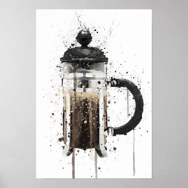 Cafetiere Poster (Framsidan)