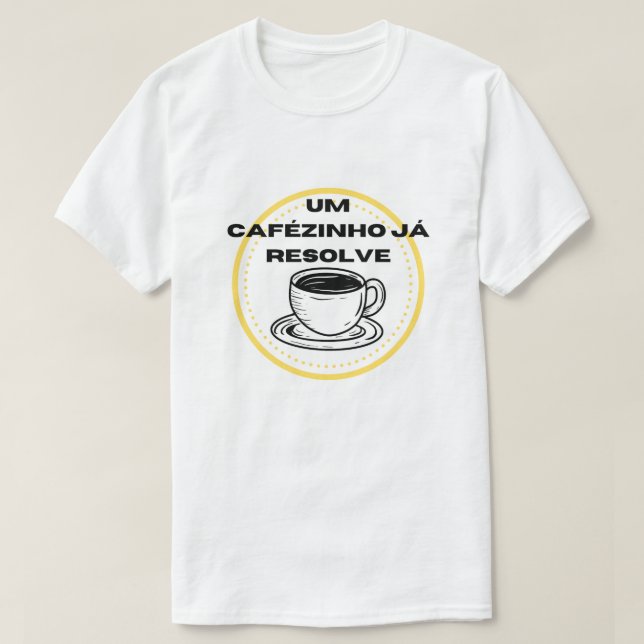 cafezinho camiseta t shirt (Design framsida)