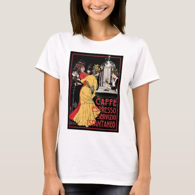 Caffe Espresso T Shirt (Framsida)