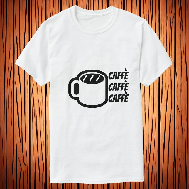Caffè | Kaffe på italienska T-Shirt (Skapare uppladdad)
