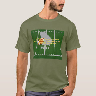 Caffe och fotboll i Georgia T-shirt 