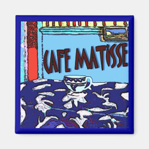 Caffee Matisse undertecknar Magnet