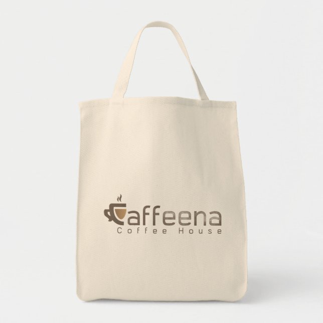 Caffeena-handväskor Tygkasse (Framsidan)