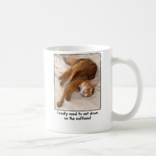 Caffeinated kattungemugg kaffemugg
